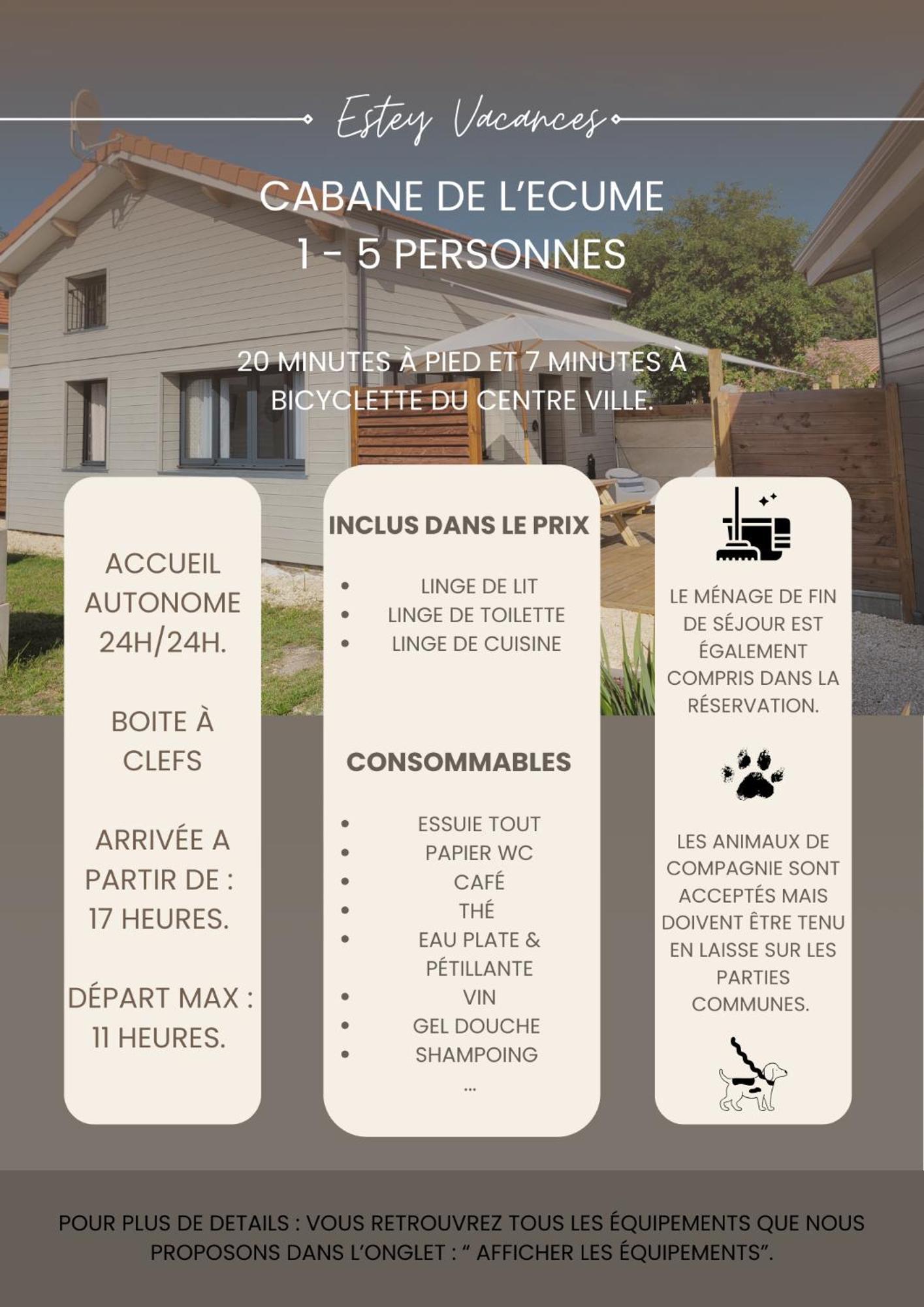 Les Cabanes De L'Airial Ecume Andernos-les-Bains Ngoại thất bức ảnh